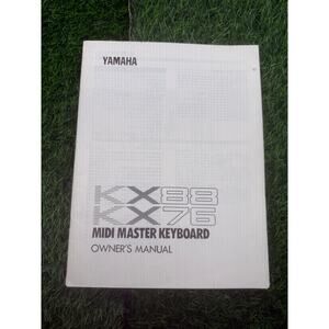 Yamaha KX88 / KX76 MIDI Master Keyboard Owner’s Manual